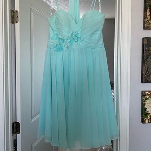 Mint bridesmaid dress